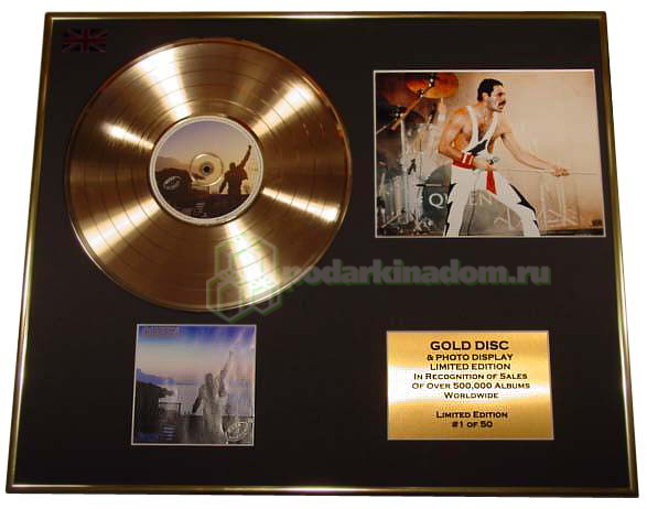 Gold Discs QUEEN Gold disc Gold Discs QUEEN Gold disc